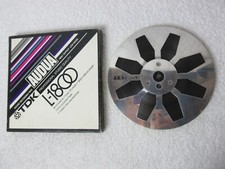 Akai 7" Metal Reel to Reel Spool and Tape with Mismatched TDK Box