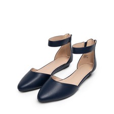 Women's Low Wedge Ankle Strap
