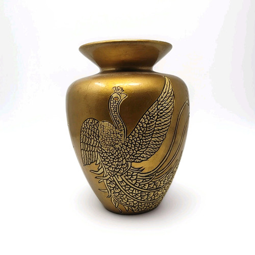 Vintage gold lacquered ceramic - vintage,
