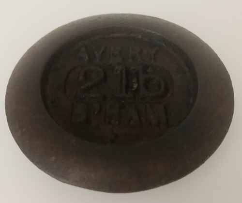 Antique 2lb cast iron - 2lb,