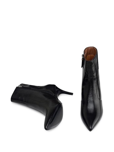 Black leather radley - black,