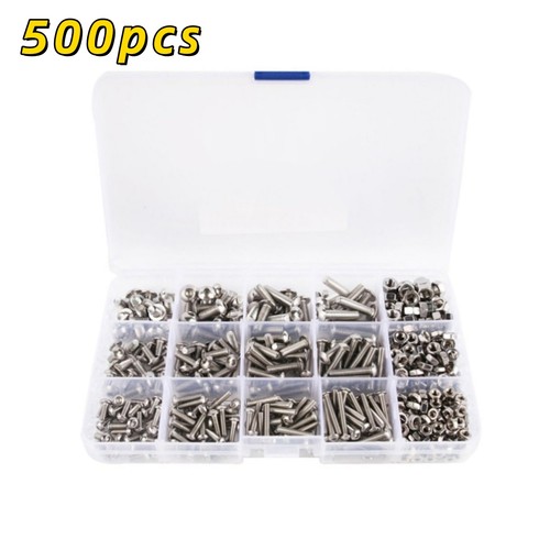 500pcs stainless steel allen - 500pcs,