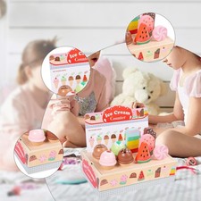 Ice Cream Counter Pretend Play