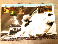 VAUXHALL FRONTERA 1990s -  FRAMEABLE COLLECTIBLE ORIGINAL CLASSIC CAR ADVERT