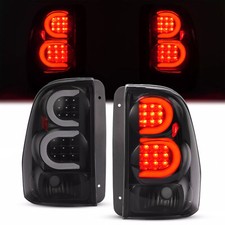 LED Tube Tail Lights Black