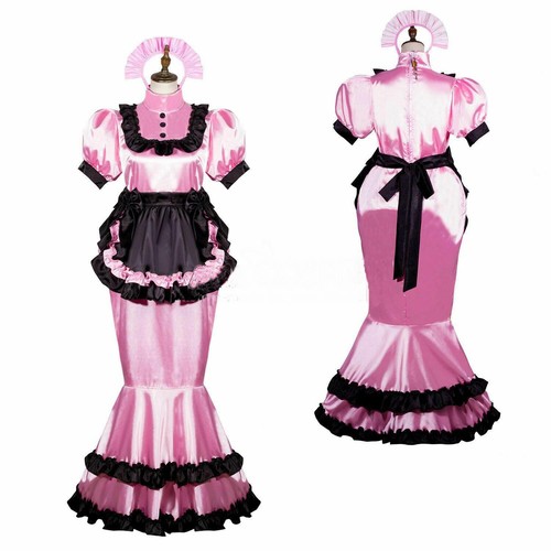 Girl maid sissy lockable pink - sissy,