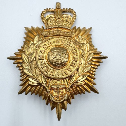 Qe2 royal marines - royal, plate