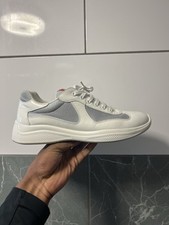 Men’s Prada Americas Cup White/Silver Size 11