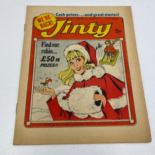 Jinty comic issue 18th - comic, no