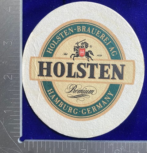 Holsten bier coaster - bier, 4x4