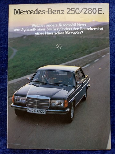 Mercedes benz w123 250 - mercedes-benz, 250/280e