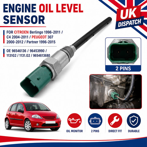 Engine oil level - level, 2-pin