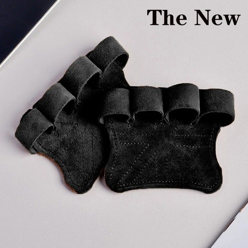Leather weight lifting gloves - leather,