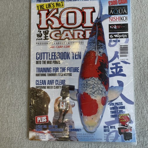 Koi carp magazine september - koi,