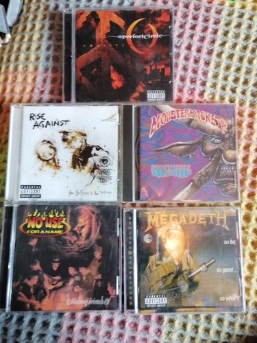 Punk and metal cds - and, job