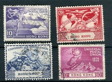 Hong Kong KGVI 1949 UPU set SG173/6 fine used