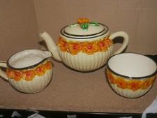 Maruhon ware teapot sugar - ware, teapot,