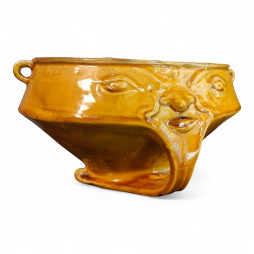Unusual yellow glazed - unusual,