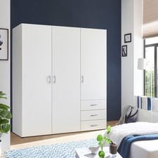 Modern 3-Door Wardrobe in