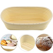 Bamboo Baguette Bread Basket Rattan Box Storage Basket Home 25X15X8CM