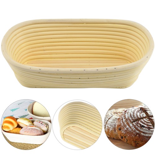 Bamboo baguette bread - bread, basket