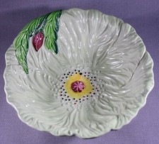 VINTAGE CARLTON SALAD WARE LARGE POPPY BOWL 24cm