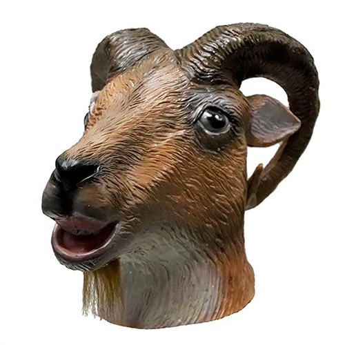 Funny antelope mask full - funny, head