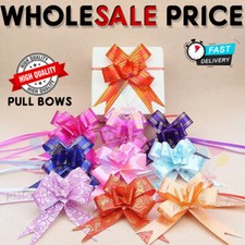 100pc pull bows 30mm - pull, large