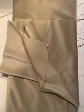 2.1 Metres Pale Gold Velvet Fabric Soft Furnishings Dressmaking X140cm (pl