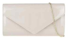  Women's Patent Leather Clutch bag Handbag Evening Party Envelope wedding prom