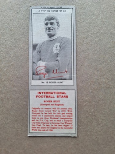 Roger hunt liverpool typhoo - roger,