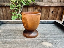 Vintage Turned Wooden Goblet