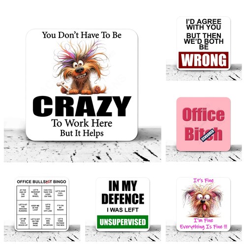 Drinks coasters funny rude - coasters,