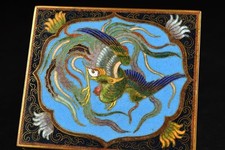 Phoenix cloisonne jewelry box - jewelry,