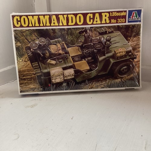 Italeri commando car plastic - italeri,