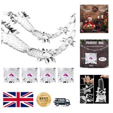 4pcs 9.8 Feet Silver Foil