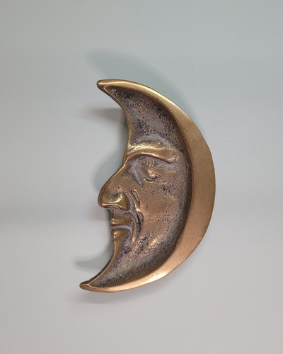 Vintage brass man - brass,