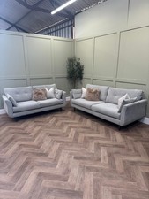 Grey 4 Seater & 3 Seater Set