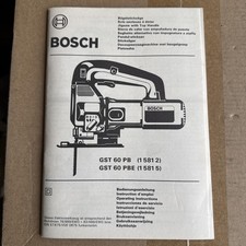 Bosch GST 60 PB And GST 60 PBE
