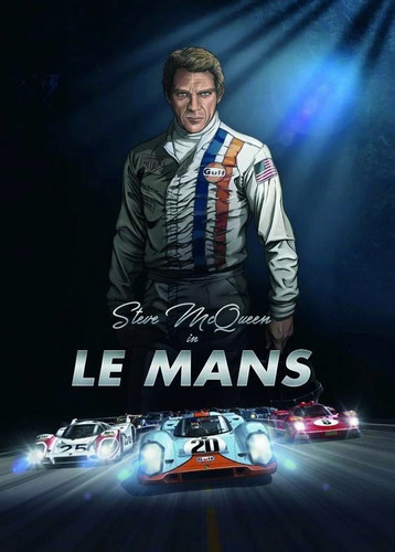 Steve mcqueen mans 30x20 - mans,