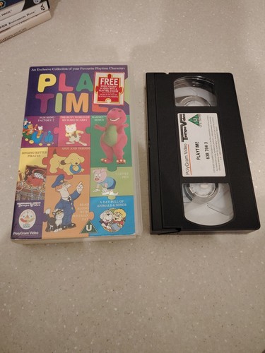 Playtime vhs video tape - video,