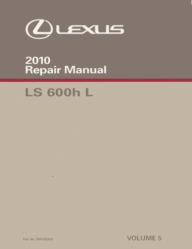 2010 lexus ls600h shop - l,