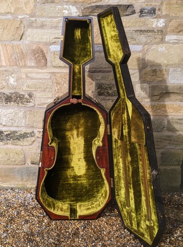Antique cello case hill - cello, w