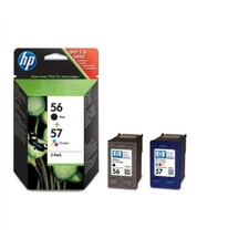 Genuine HP 56 Black and 57