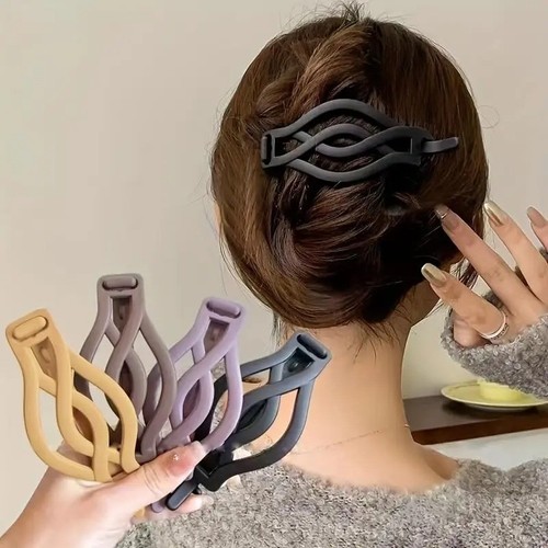 4pcs french flat - french, hair