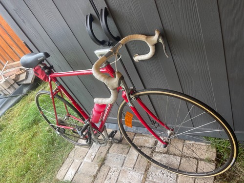 Red bianchi sport bicycle - red,