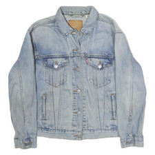 LEVI'S Mens Blue Denim Button