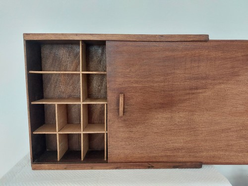 Industrial style wall cabinet - wall,