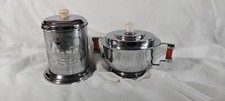 Art Deco Tea Caddy And Sugar