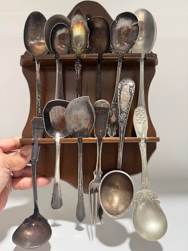 Curated antique silverplate - curated,